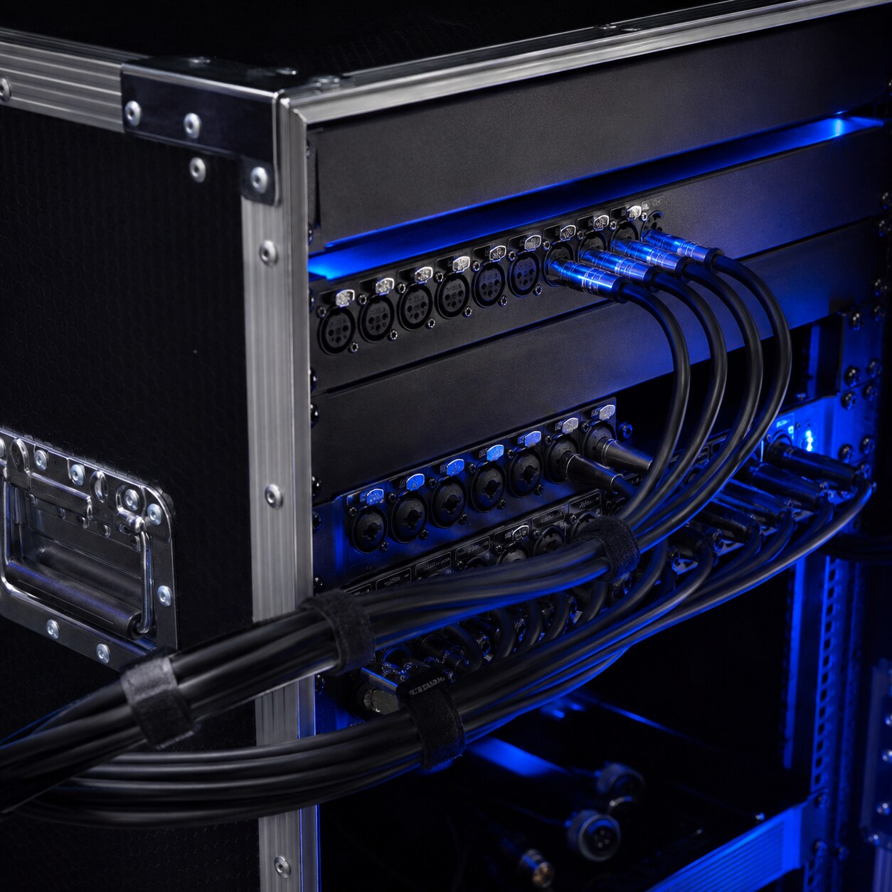 Connectiques audio professionnelles et câblage propre